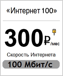 Интернет Билайн за 300 рублей