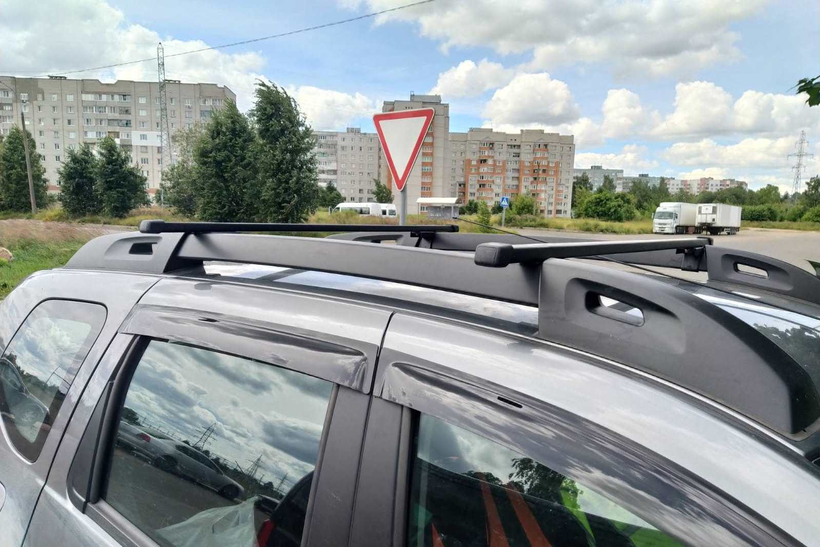 Багажник на крышу Ниссан рейлинги, автобокс – компания ГолденАвто