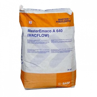 MasterEmaco A640, macflow, расширяющаяся смесь эмако, смесь для заполнения пустот, ремонт