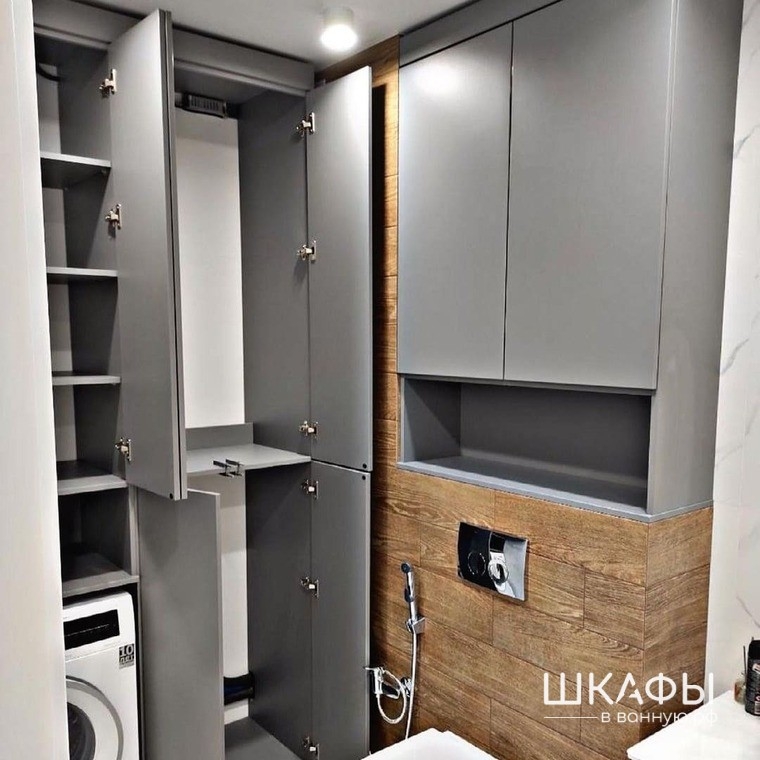 Шкафы в ванную комнату на заказ
