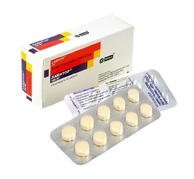 Лекарство от эпилепсии Ламитор