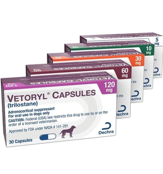 Веторил от синдрома кушинга у собак