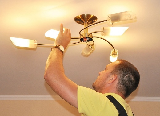 ustanovka i zamena lyustry bra