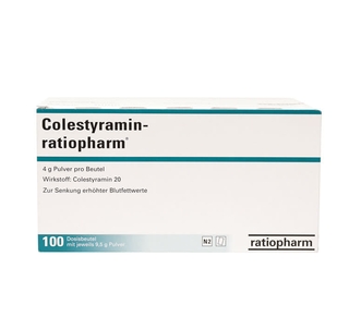 От холестерина Холестирамин Ратиофарм 100