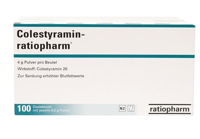 От холестерина Холестирамин Ратиофарм 100