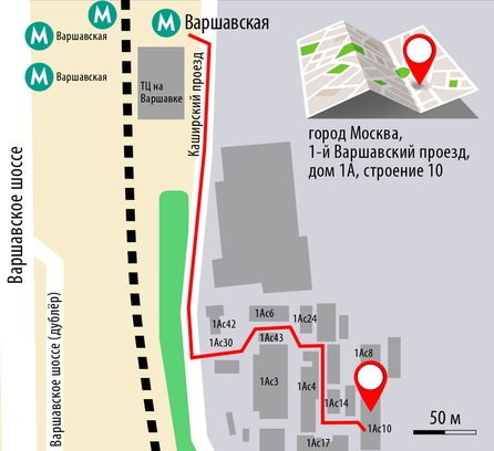 Автовокзал варшавское москва карта