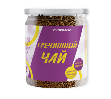 В банке чай гречишный от производителя