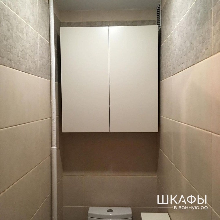 Шкафы в ванную комнату на заказ