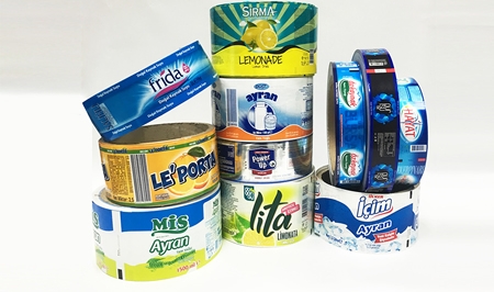 этикетка обертыванием вокруг