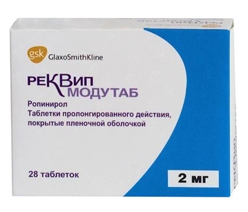Лекарства от болезни Паркинсона Реквип Модутаб