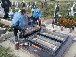 Услуги по установке памятника на кладбище Тирасполь, Бендеры, Слободзея, Парканы