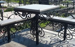 Столики, скамейки из камня и металла в ПМР. 053383355 Заказать Тирасполь Бендеры Рыбница Цена