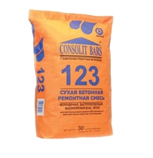 Ремонтная смесь Consolit bars 123
