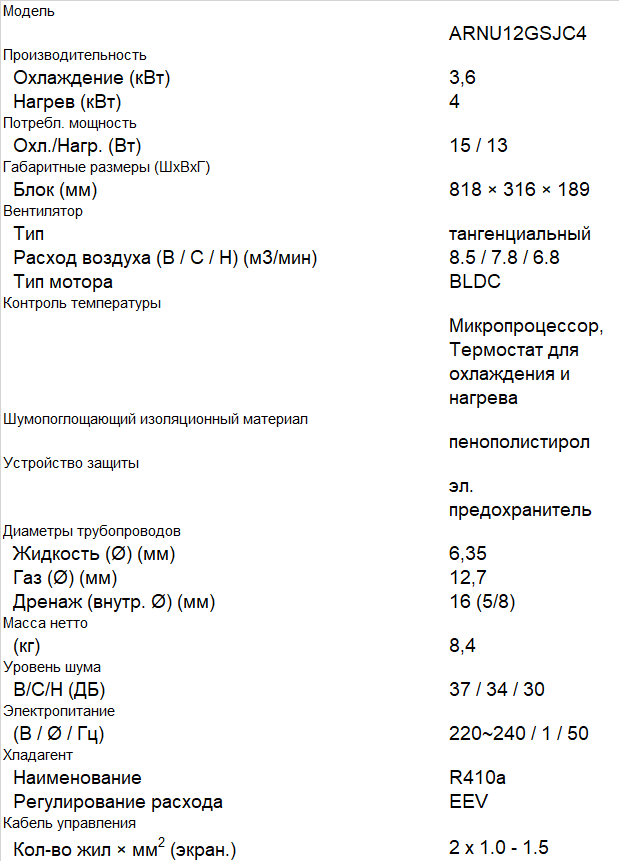 ARNU12GSJC4