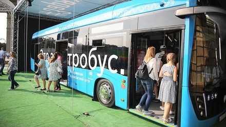 Фото мероприятия "Презентация электробуса на ВДНХ"