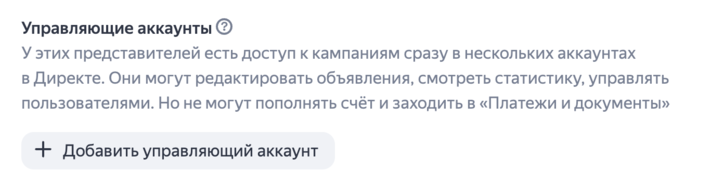 Назначение представителя в Директе