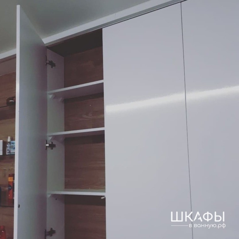 Шкаф над инсталляцией на заказ