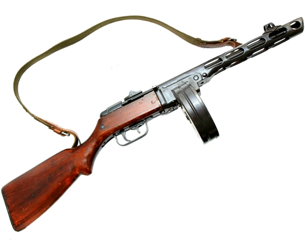 Боевой охолощенный ППШ купить, ППШ СХП