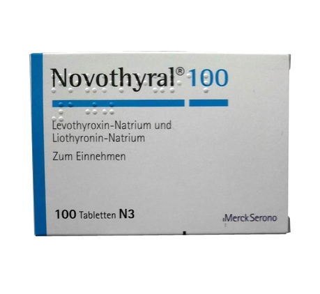Лекарство для лечения щитовидной железы Новотирал 100