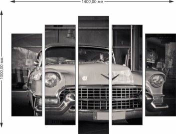 cherno belye modulnye kartiny