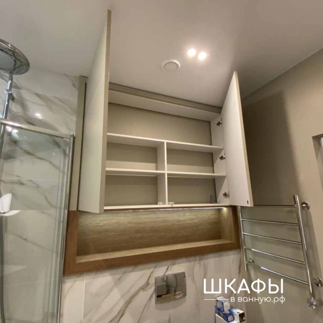 Шкафы в ванную комнату на заказ